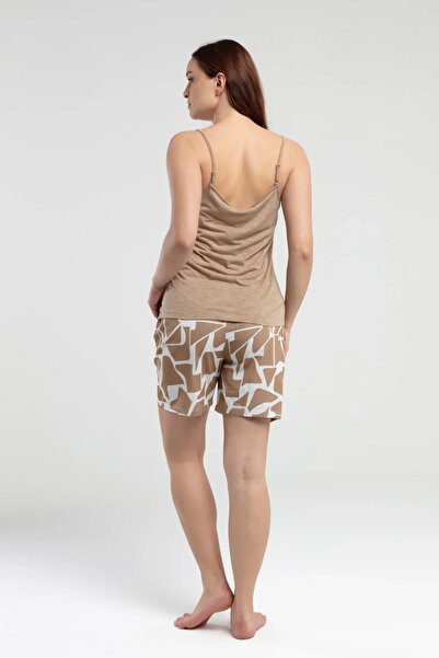 Pierre Cardin Women's Cream Shorts Set