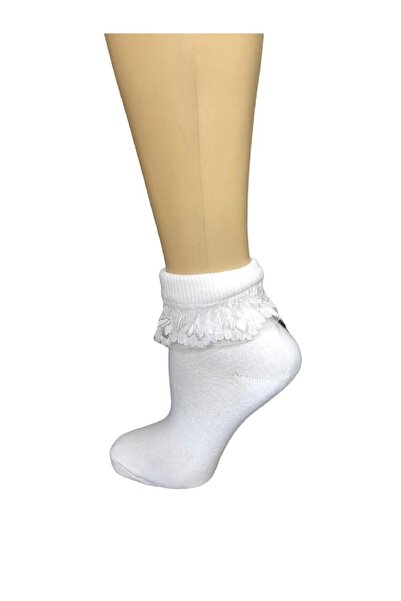 Şerif Lace School Socks