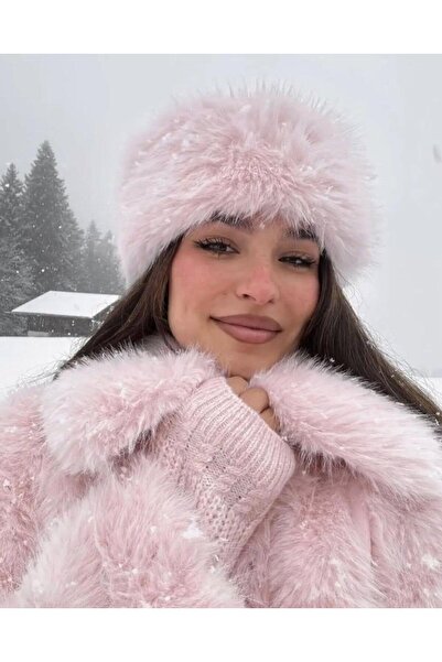 Wearflawless Trend, Viral Pink Russian Kalpak Hat, Russian Kalpak, Furry Kalpak