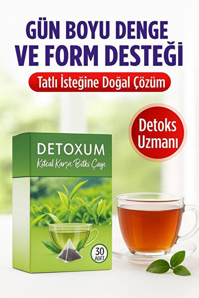Detoxum Bitki Çayı –  Form ve Detoks Desteği | Metabolizma Çayı