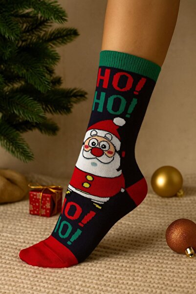 ASGÜL SOCKS Unisex χριστουγεννιάτικες κάλτσες σετ 4 ζευγαριών