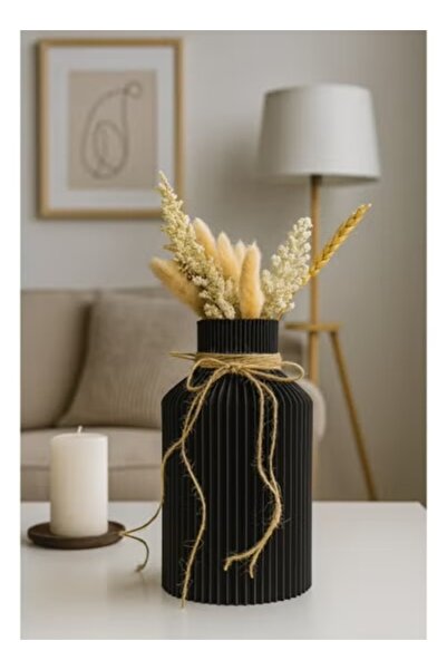 3D Brothers مزهرية فاخرة، قطعة واحدة، متوفرة بثلاثة أحجام مختلفة للمنزل/المكتب