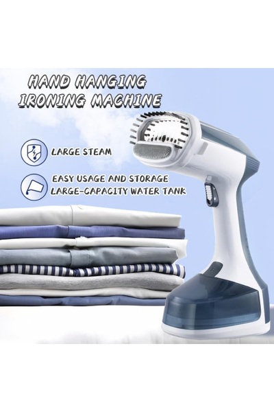 Generic Portable Steam Anti-Wrinkle Vertical Iron 1200W - Pink New Generation Ksi 6450