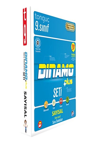 Tonguç Yayınları 9. Sınıf Dinamo Soru Bankası Sayısal Set ( Matematik - Fizik...