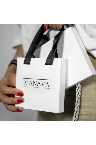 MANAVA Brățară cu 25 de bile de Argint 925 și safir