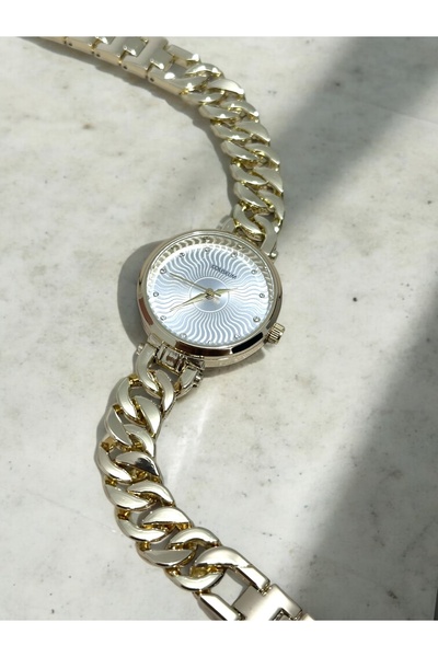 MAC CENTER Pinterest Round Steel Cord Women's Wristwatch-Women's Watch- Watch