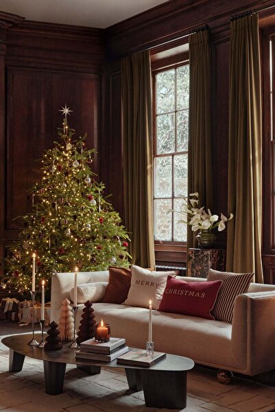 H&M Glass candlestick