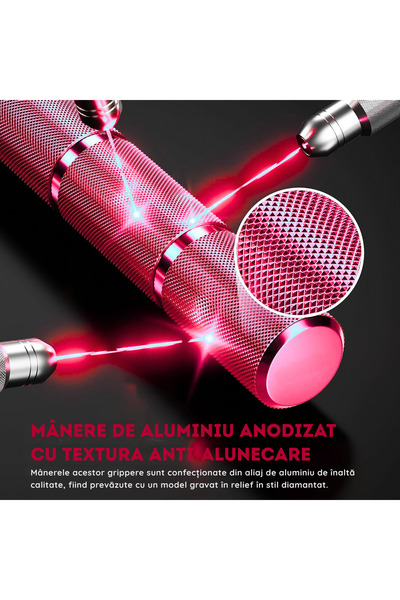 NARCIX FLEXOR FITNESS, stainless steel, non-slip handle – 100 kg