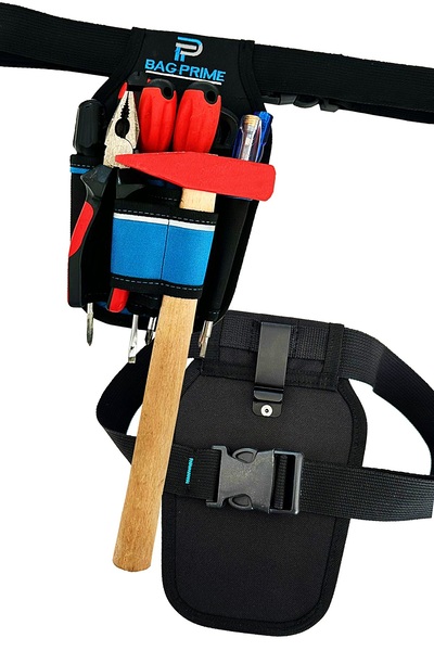 Satış Diyarı Waist Type Hardware Bag, Tool Bag, Cloth Tool Bag with Belt Clip, Masters and Technicians