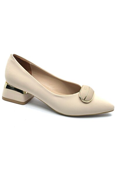 KCMN Feles cylinder buckle detailed high heeled women's shoes ten