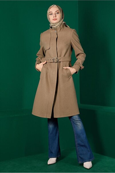 Alvina BELTED POCKET COAT 90301