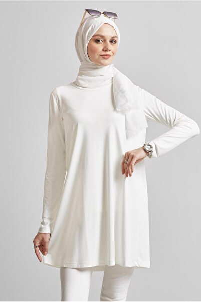 Alvina 45480 Model Crew Neck Tuniki