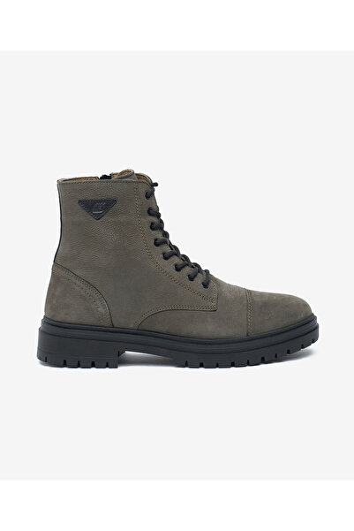 Greyder Erkek Haki Hakiki Deri Military Bot 5K1UB15070N