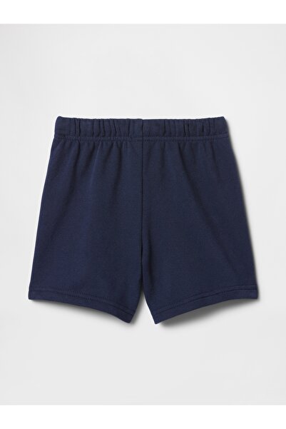 GAP Erkek Bebek Lacivert Gap Logo Havlu Kumaş Relaxed Pull-On Şort