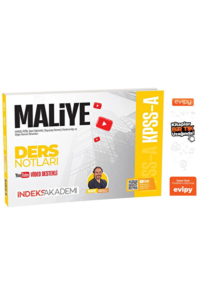 Genel Markalar İndeks Akademi 2026 Kpss A Grubu Maliye Video Ders Notları - M...