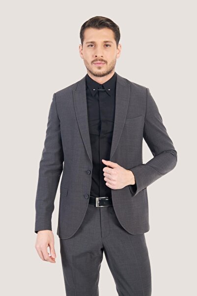 Paşahan Slim Fit Shirt with Collar Pins