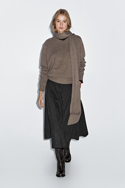 Massimo Dutti Pötikareli midi etek