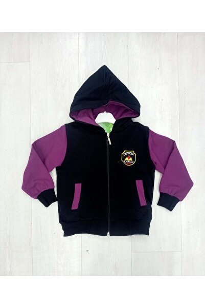 BAŞAK ÇOCUK GİYİM سترة أولى من تايروفا - بنفسجي - للأعمار 9-10 سنوات