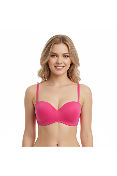 BONBON حمالة صدر نسائية بدون حمالات بلون المرجان BB2001