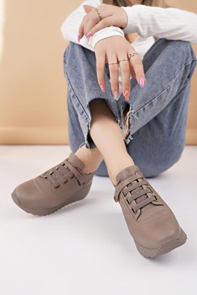 Mammamia D25Ka 3535 Mink Genuine Leather Women's Shoes