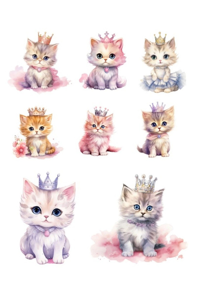 Reysa Tasarım Sticker for Cute Cats Set 2