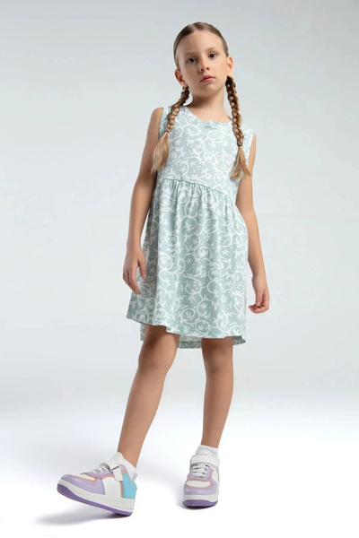 Rolypoly Girl's Green Dress