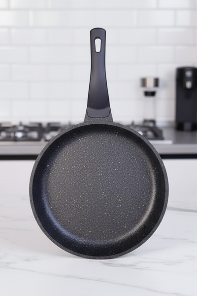 MEŞELER Hanimeli̇ Cast Granite Pan 30 cm