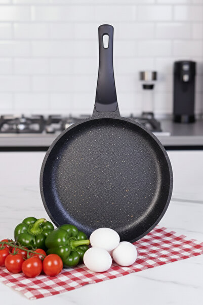 MEŞELER Hanimeli̇ Cast Granite Pan 24 cm