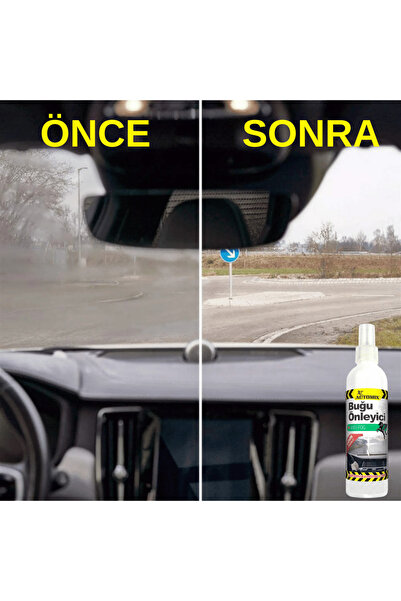 Automix Kışa Özel 3'ü 1 Arada Cam Spreyi – Buğu Önleyici, Buz Çözücü, Yağmur Kaydırıcı