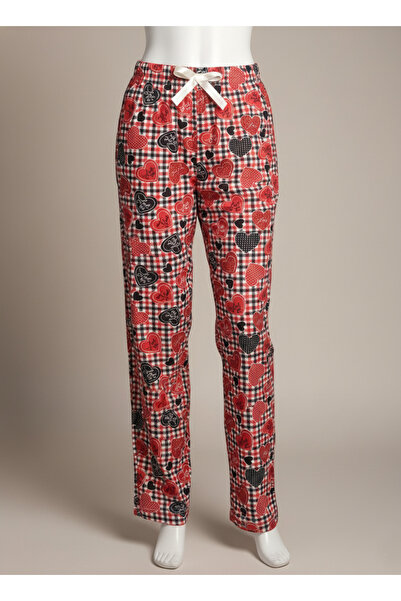 Altınay Pamuklu Cepsiz Kışlık Kadın Pijama Altı Pmk5