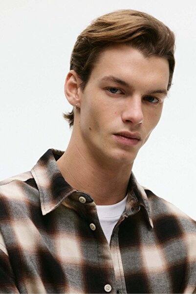 H&M Loose Fit Flannel shirt