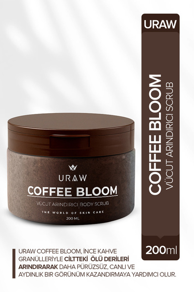 Uraw Coffee Bloom – Arındırıcı Body Scrub
