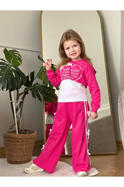 CoolCix New Season Transitional Cotton Crop Athlete 3-Piece Top and Bottom Set