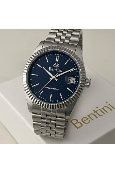 Bentini ORİJİNAL SAAT İNCE KASA ÇELİK 2YIL GARANTİLİ ERKEK KOL SAATİ