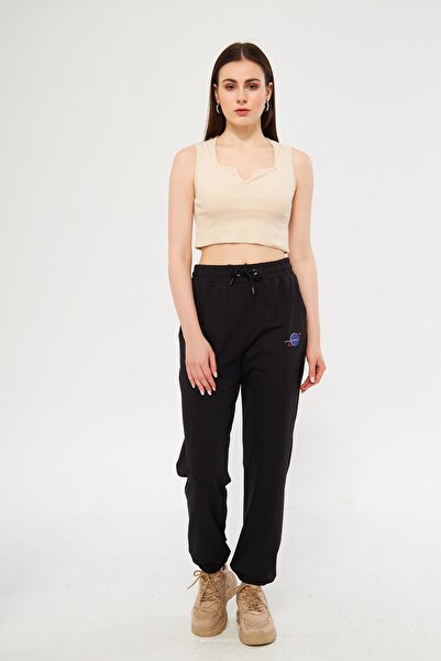 ESPİNA Women's High Waist Pocket Lace-up Diving Trousers