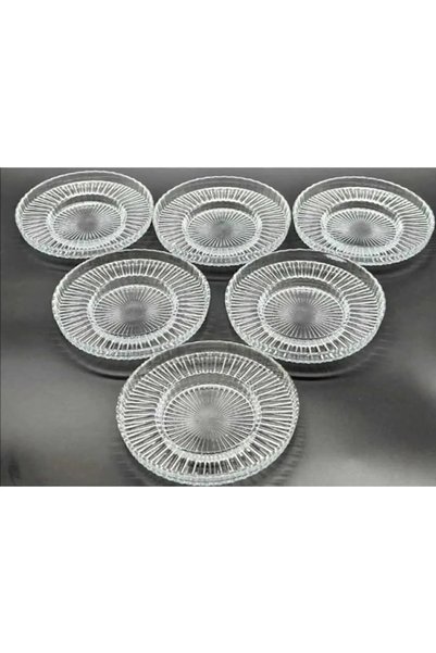 Paşabahçe Elysia Tea Cup Riva Tea Saucer Set 24 Pieces