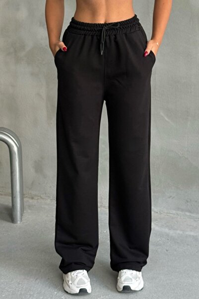 Nordmende Γυναικείο φαρδύ παντελόνι με ψηλόμεσο κορδόνι