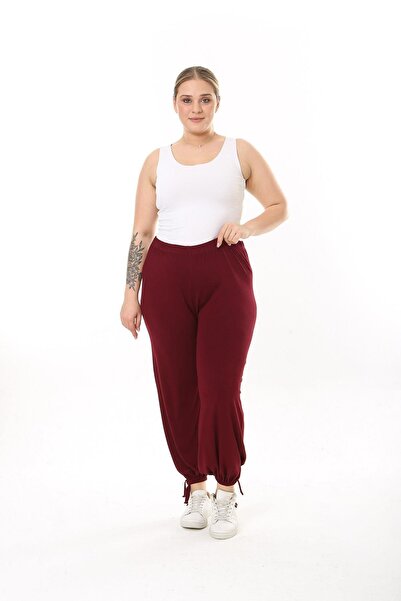 ESPİNA Women's Large Size Loose Trousers Shalwar