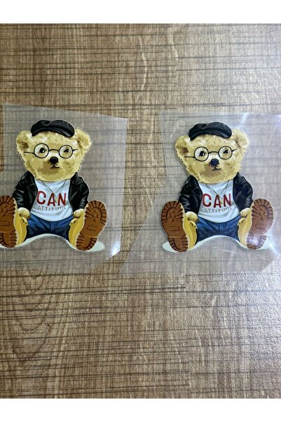 Gönülden Tasarım 7X6 CM 2 BUC. FERĂ STICK CAN SCRIBAT TRANSFER PRINT ARMATA PATCH