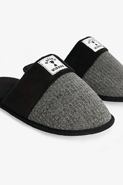 Penti Gray Men's Gray Legend House Slippers