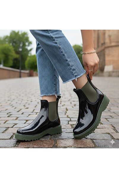 Northoflondon Kadın Lastikli Yagmur Botu