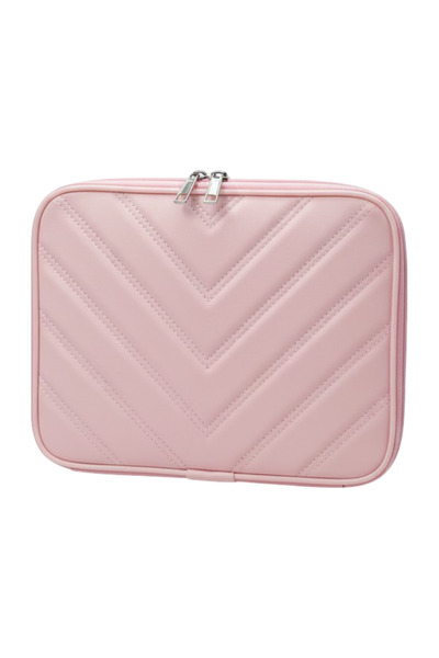 NS reliable Τσάντα αξεσουάρ τεχνολογίας πολλαπλών χρήσεων, τσάντα οργάνωσης, οργανωτής ταξιδιού ροζ