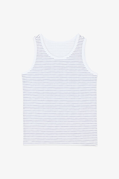 Penti Boy's Mediterranean Cotton Multi-Colored 2-Piece Undershirt