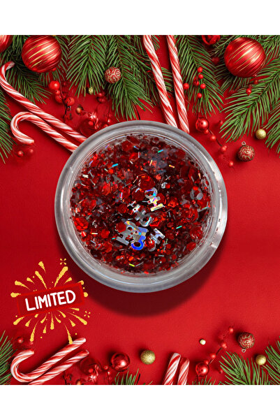 The Glitter Lab Yılbaşı Temalı Jel Formlu Parlak Glitter No: 1