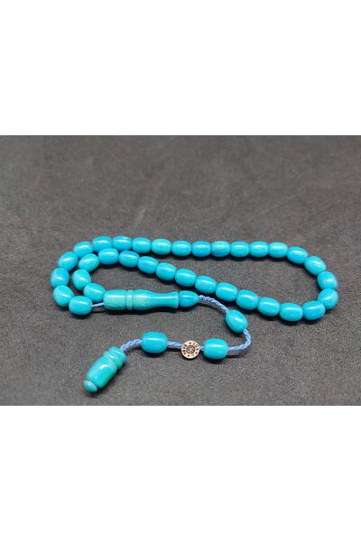 İskeçe Tesbih Obiect de artă cu două straturi și lustruită a maestru Şükür Ba...