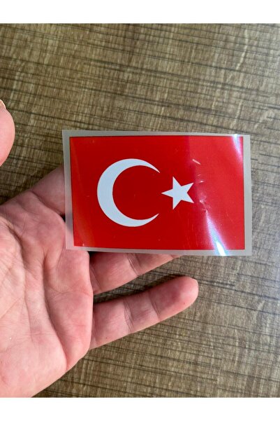 Gönülden Tasarım 5X8 CM FERĂSTREAȚI STEAGUL TURCĂ ARMĂ PATCH TRANSFER PRINT