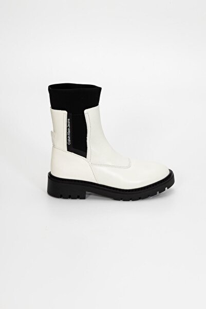 Calvin Klein Dámská bota Combat Mix Chealsea Yw0yw00735