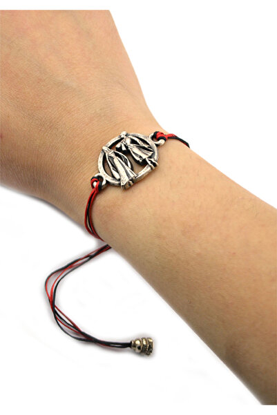 anahtarlıksepeti Caucasian Quartz Playing Double Figure Necklace Bracelet Set