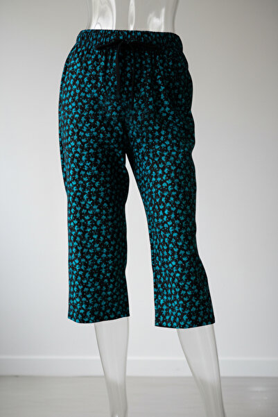 Altınay Luxury Pocket Viscose Women's Capri & Bermuda K2