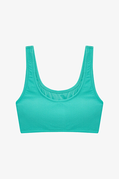 Penti Set de bikini cu guler Holly pentru fetiță turcoaz